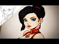 Cold Blue Eyes: A Lesson in Drawing Power and Intensity in Anime Portraits