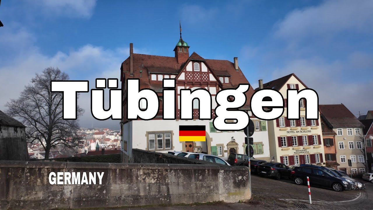 Tübingen Germany Walking Tour | Exploring a Historic University City in Baden-Württemberg | 4K 60fps