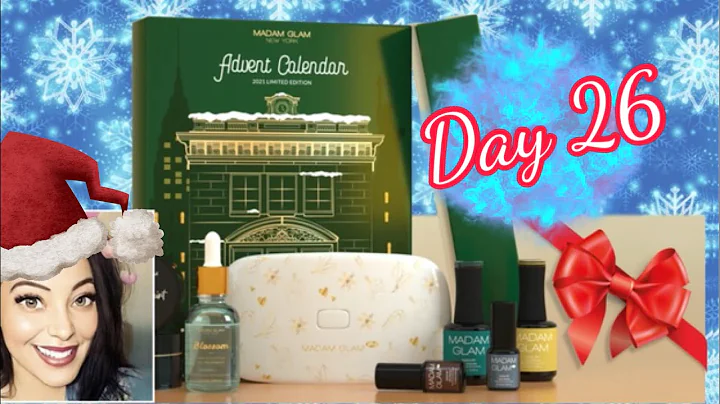 DAY 26 OF 26 MADAM GLAM ADVENT CALENDAR LIMITED EDITION// CHRISTMAS SURPRISE
