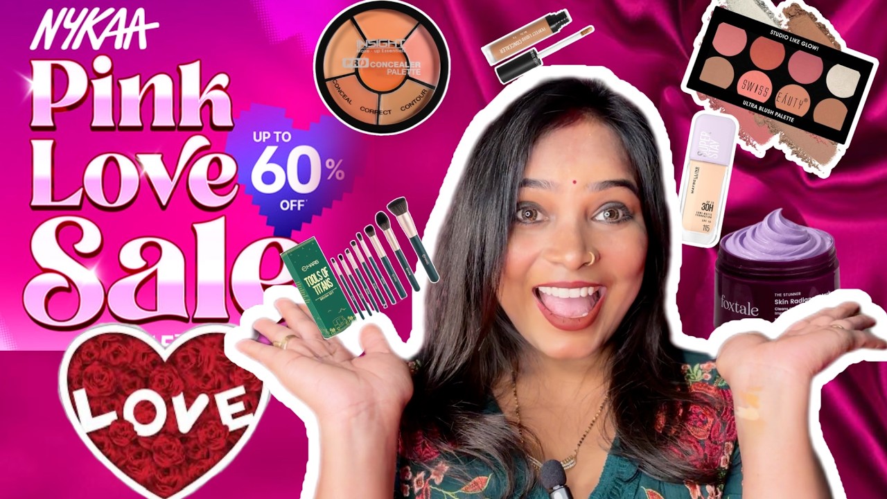 My First @Nykaa  Sale Haul Of 2026 | Viral and Trending skincare affordable products #2026 #haul