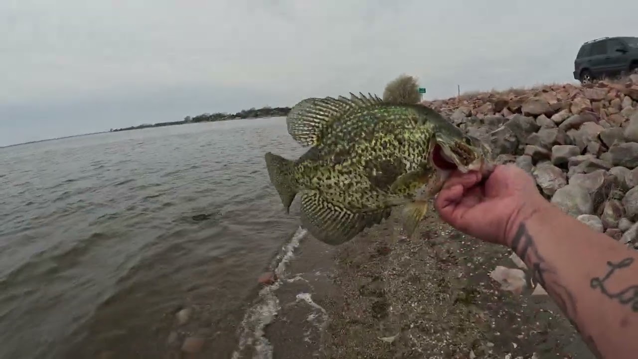 crappie fishing out on south dakota lakes 5/10/23
