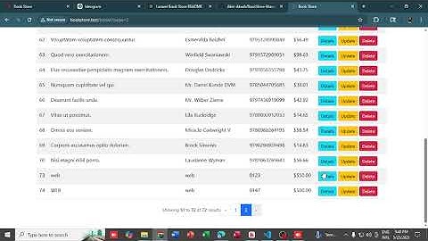 Book Store Management System | Laravel & MySQL CRUD Project Demo