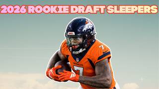 2026 Fantasy Football Rookie Draft SLEEPERS