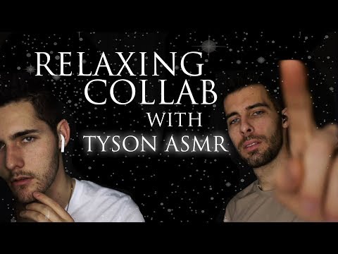Relaxing Male ASMR - Collab With Tyson ASMR Layered Relaxing Words and Hand Movements