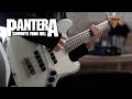 Pantera - Cowboys from Hell | Bass Cover