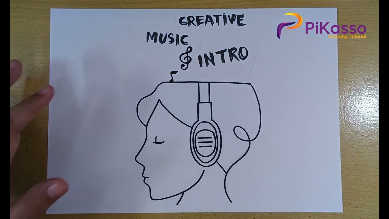 アート・デザイン・音楽 HOW TO DRAW How to Draw Doodle Notes Music Production Intro - YouTube