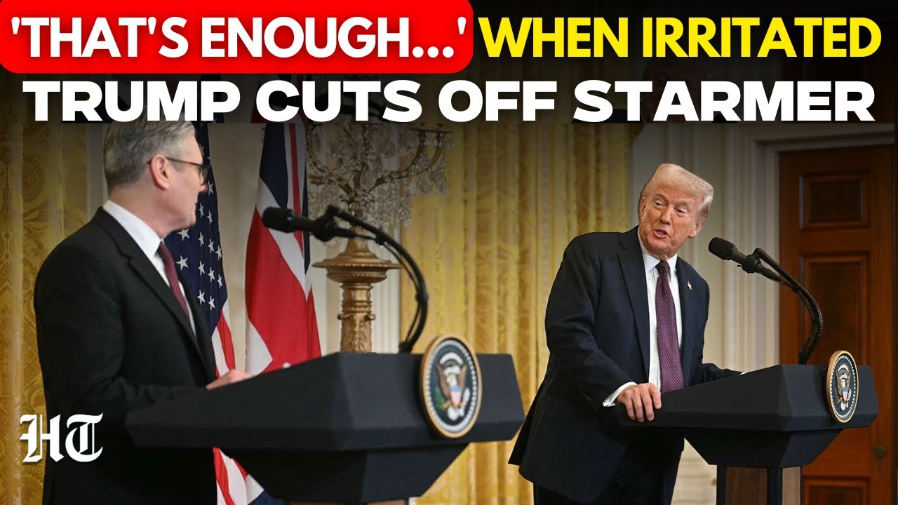 ⁣LIVE | ‘That’s Enough!’ Trump Cuts Off UK PM Starmer In Meeting That Went Viral | Trump UK Visit