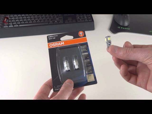 OSRAM LEDriving LED W5W 4000k Car Bulb Review 