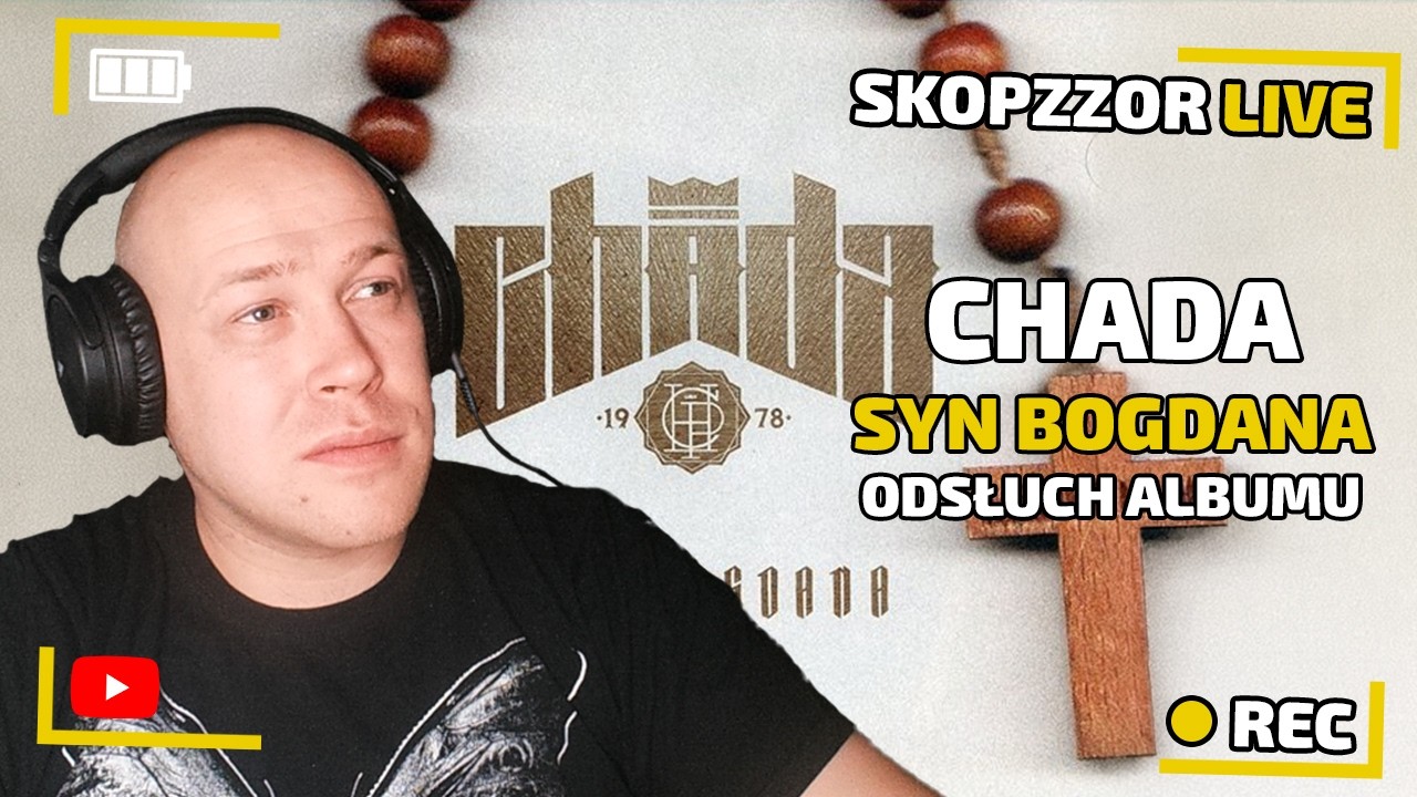 Metal słucha rapu🎧CHADA - SYN BOGDANA🎧ODSŁUCH ALBUMU