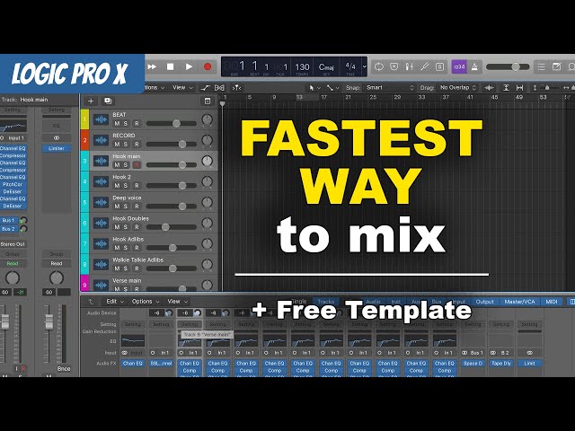How To Use Templates In Logic Pro X + Free Template Download - YouTube how-to-use-templates-in-logic-pro-x-free-template-download-youtube