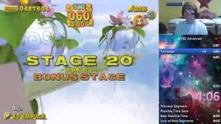 Super Monkey Ball 2 - Advanced Speedrun - 9:08 [World Record] - Jcool114