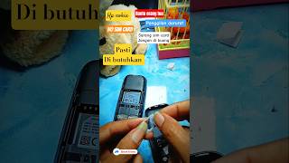 Solusi hp Nokia no kartu sim