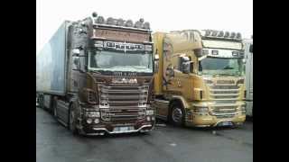 Scania R730 Black Amber Tuning By Team Marra And Team Nicolo-On The Road(Part 3)