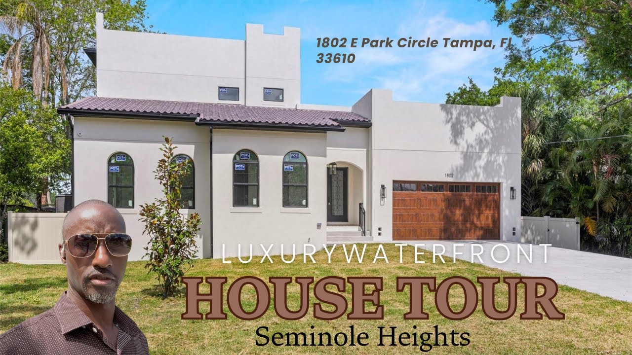 Custom luxury home for sale in Seminole Heights, Tampa, Fl.