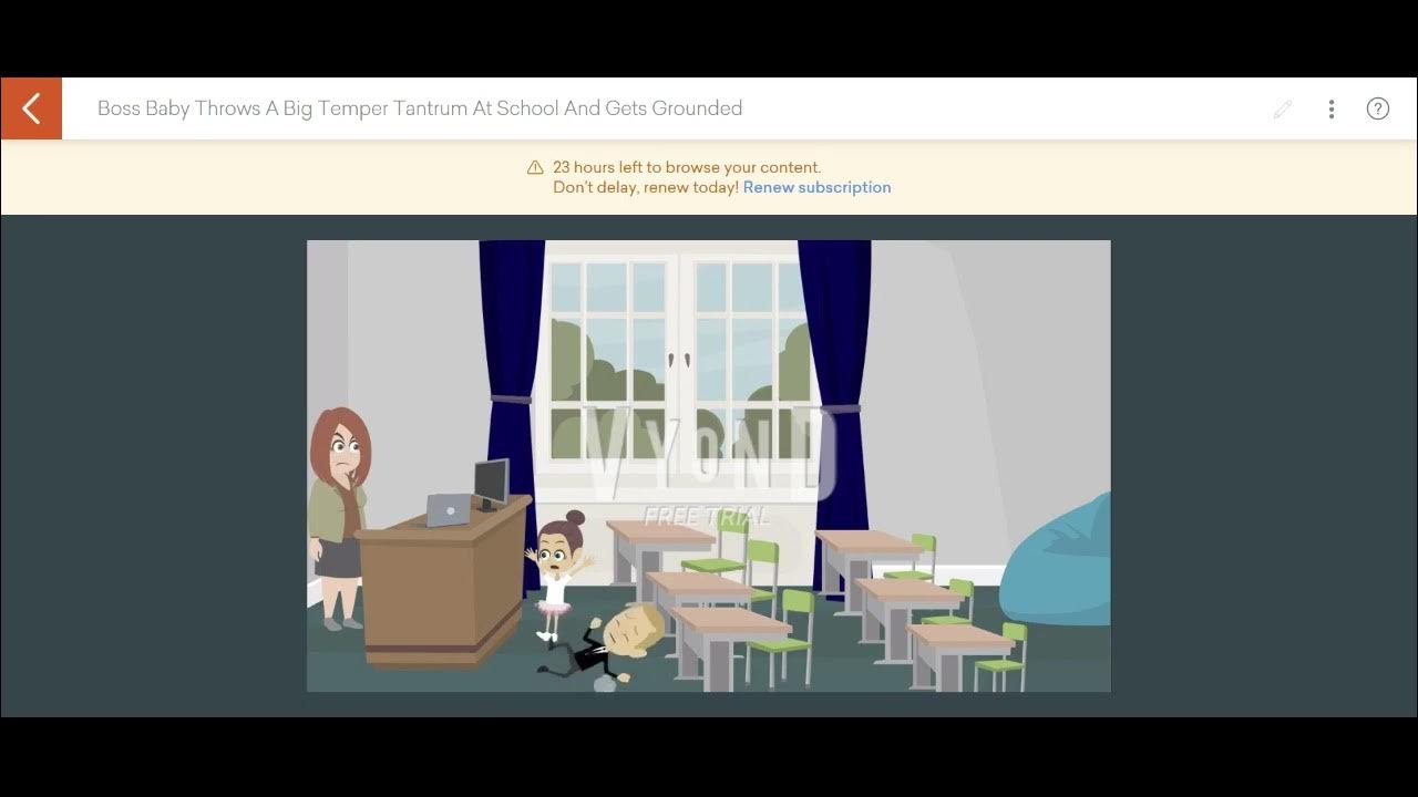 Boss Baby Throws A Temper Tantrum At School And Gets Grounded YouTube