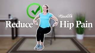Reduce Hip Pain Or Tight Hips | Seated Stretches For Seniors And Beginners | 12 Min