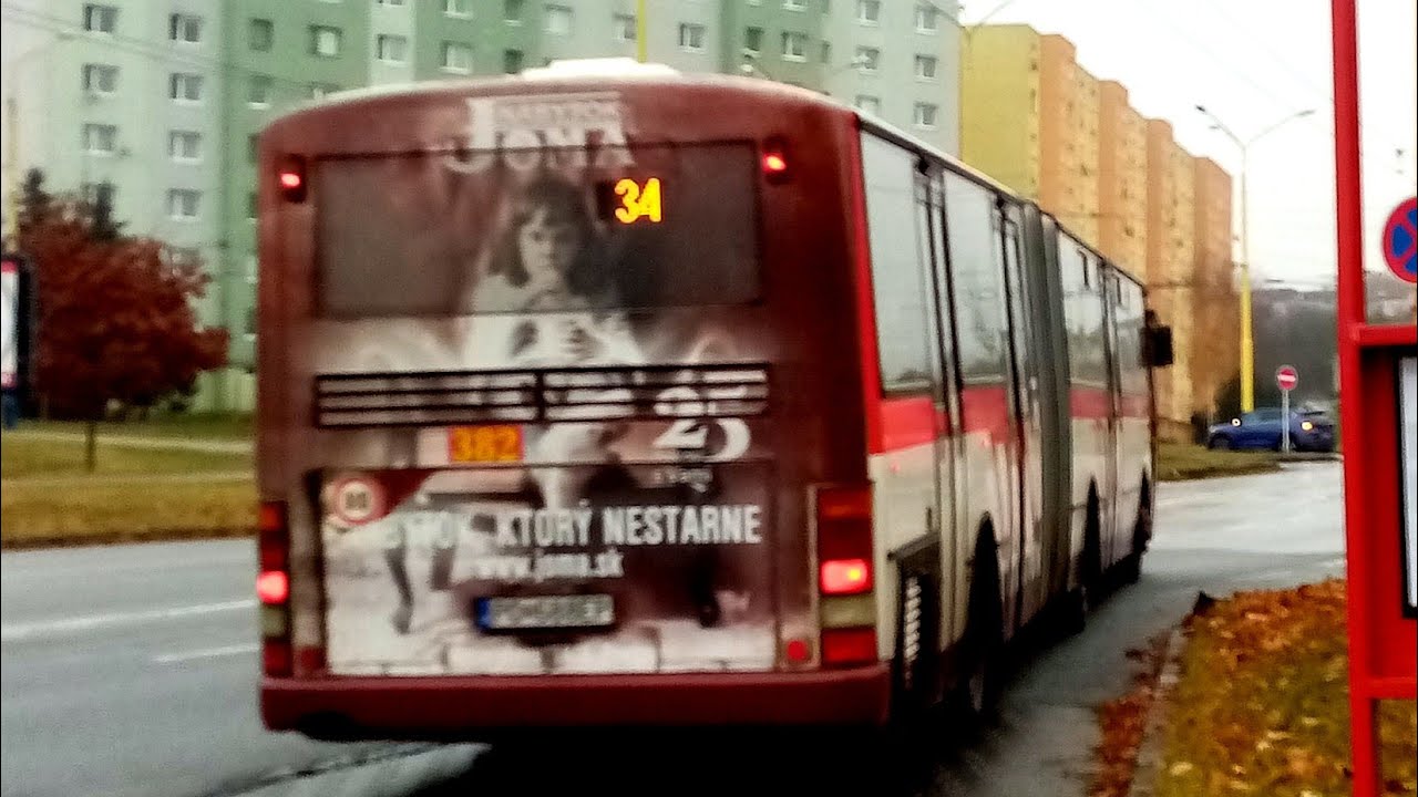 Karosa B 961E.1970 #382 - 19.11.2021 - 34 Sídlisko 3 (Pt. 1)