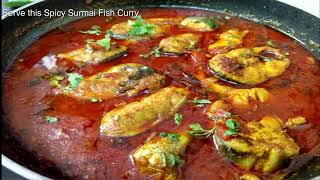 सुरमई माश्याचे कालवण | Surmai Fish Curry with English Subtitle | Recipe In Marathi | CookWithDeepali