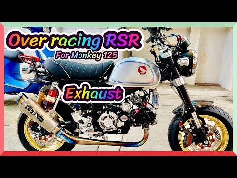 Exhaust OVER Racing GP-Performance RS-R For 【MONKEY125】モンキー