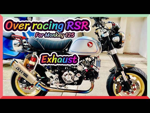 Exhaust OVER Racing GP-Performance RS-R For 【MONKEY125】モンキー