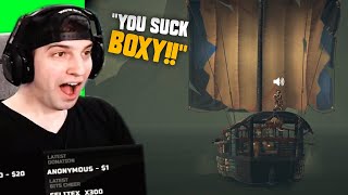 I met the SALTIEST PIRATE in Sea of Thieves!!