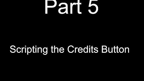 How To Make A Main Menu In Roblox Studio Pt. 5 - Scripting The Credits Button & Menu