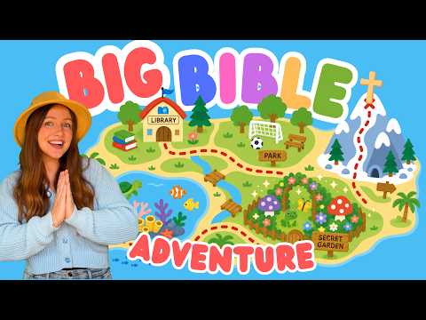 BIG Bible Adventure for Kids - 50 Mins to Learn About The Bible with Ms.HJ!