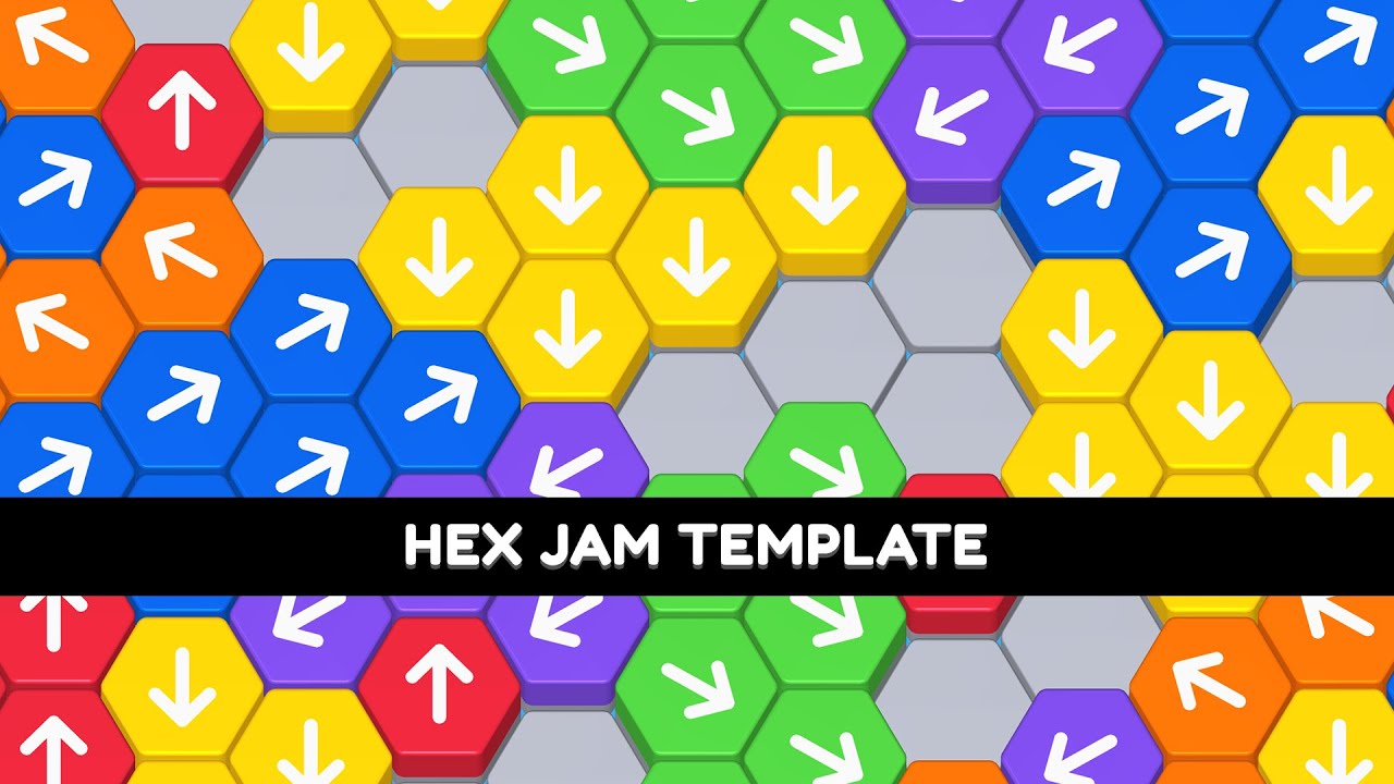 Hex Jam | Template + Editor, video preview 2