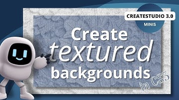 CreateStudio: Create Textured Backgrounds (Mini Tutorial)