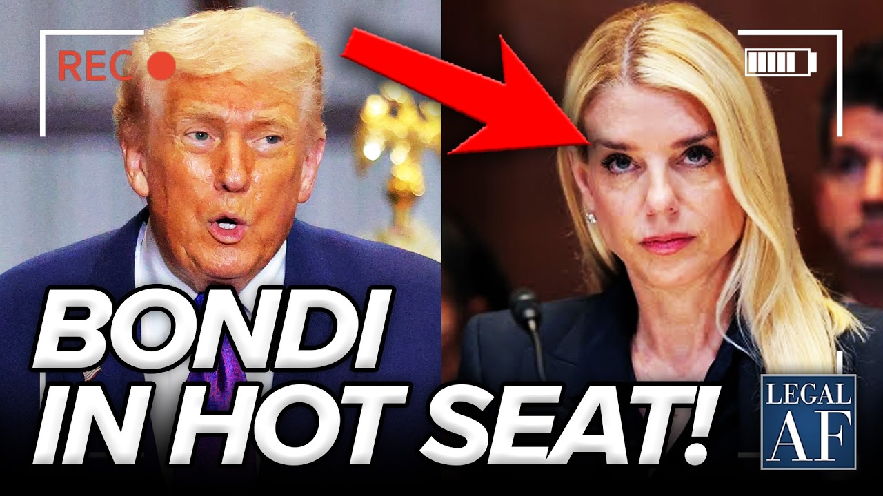 Bondi in the HOT SEAT as Congress PROBES Epstein RELEASE
