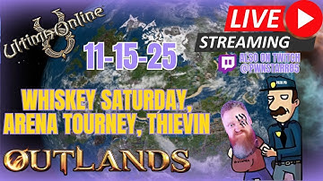 11-15-25 ULTIMA ONLINE | LIVESTREAM | UO Outlands BEST MMORPG 2025