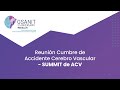 REUNIÓN CUMBRE DE ACCIDENTE CEREBRO VASCULAR - SUMMIT DE ACV