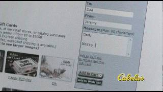 Cabelas Gift Card