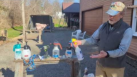 Drill and Fill for Tree Injection - Spray Bottles (Husqvarna, Solo), Drills and Herbicide Mixing