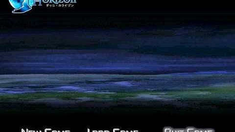 [RPG Maker XP] Dark Horizon - Title Screen