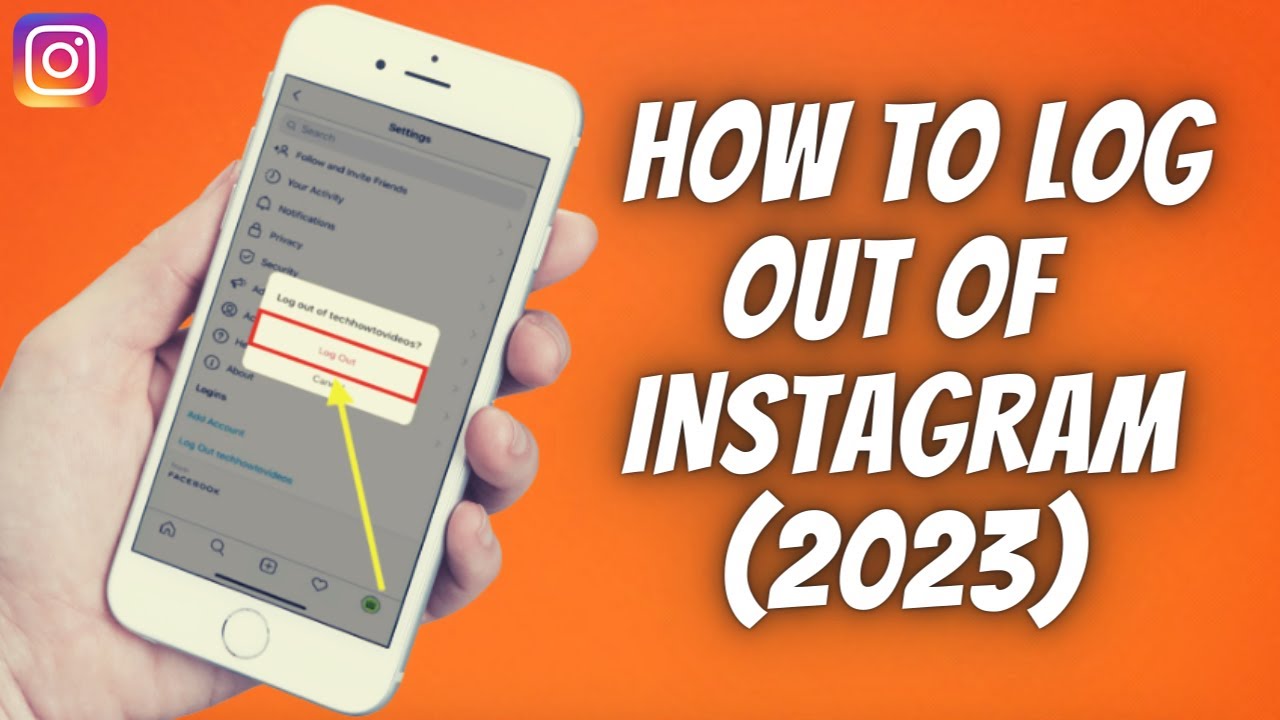 How To Log Out Of Instagram How To Sign Out Of Your Instagram Account ...