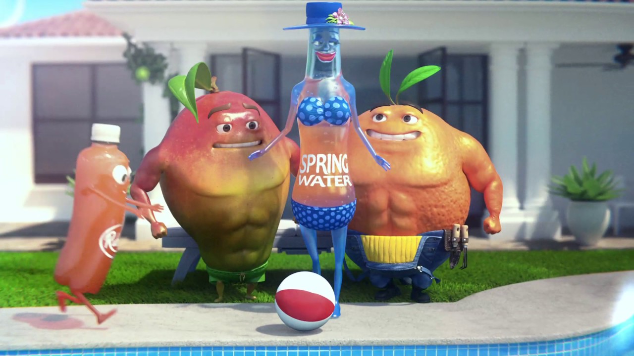 Water's Had A Fruity Fling! Rubicon Spring TV Ad 2017