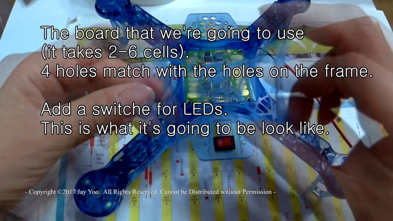 (English) Diatone FPV250 Ghost Edition LED Night Flyer (for Discharging Station)