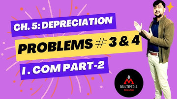 Problem # 3 and # 4 Depreciation| Depreciation accounts i com part 2| Depreciation easy solution