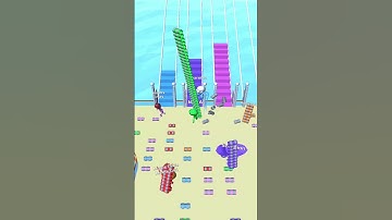 Bridge Race All Levels Gameplay Android,ios Level 148 #short