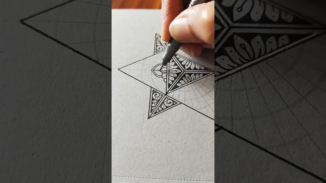Mandala 3D design 