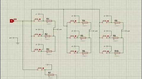Implementing a Tic Tac Toe game using Digital Logic pt1 (Proteus Simulation)