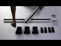 How to Install a Omac Roof Rack - Roof Rack Crossbar