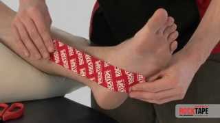 Instructional video for using rocktape (premium kinesiology tape) to
relieve plantar foot pain (plantar fascitis). brought you by uk.