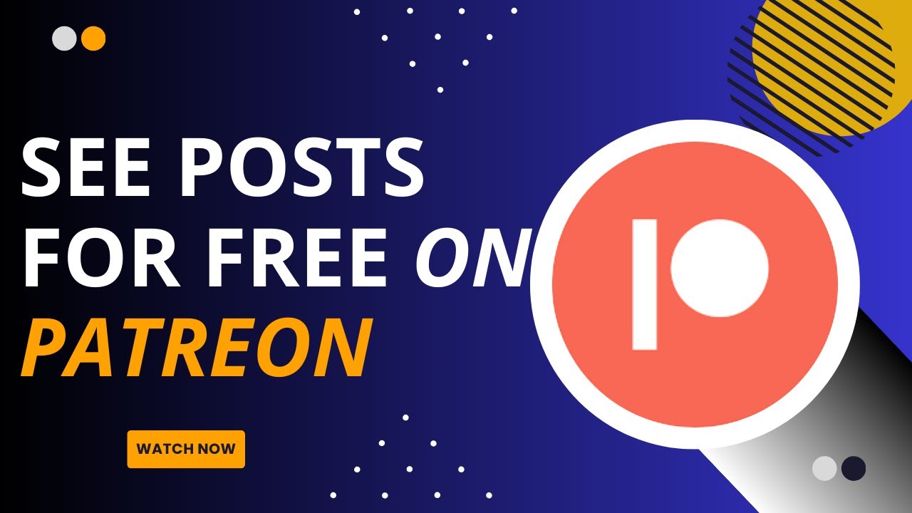How to View Public Posts on Patreon for Free - Here's How You Can See It For FREE - 2025