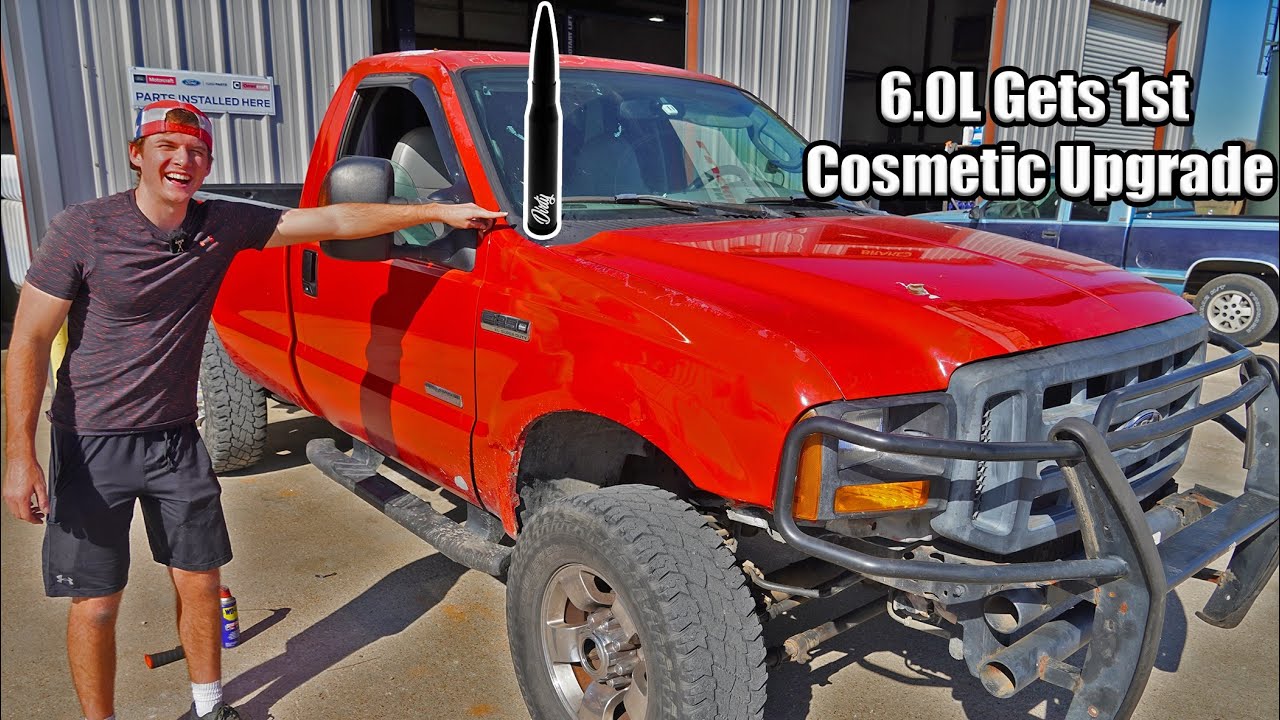 I Installed A 50Cal Bullet Antenna On My 6.0L Powerstroke