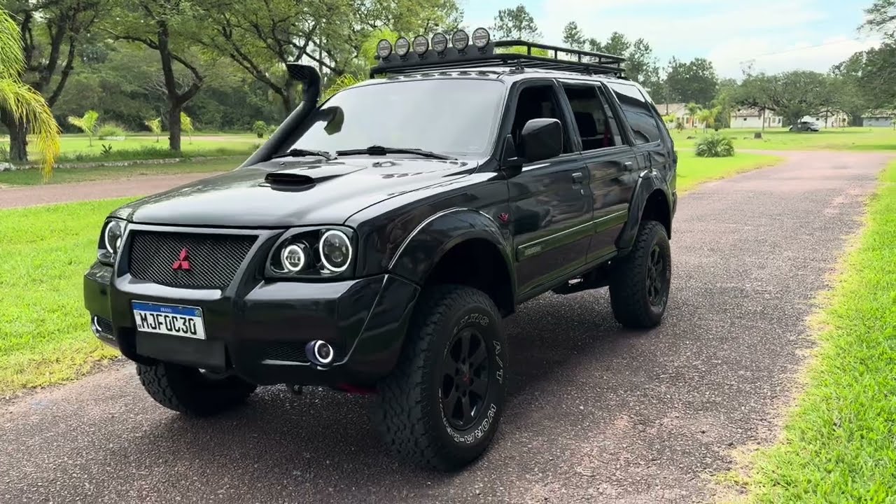 Conhecendo minha Pajero Sport 3.5 V6, também chamada de Pajero Ostentação.