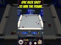 Epic Kick Shot To Win The Frame #8ballpool #sports #pool #HH #shorts #viral #video #live #epic #feed