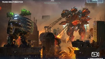 War Robots - Yaga Gang Event task #21: Boosted TDM session for damage grinding with Icarus Robots #2