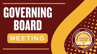 Litchfield Elementary School District Board Meeting 2/19/26